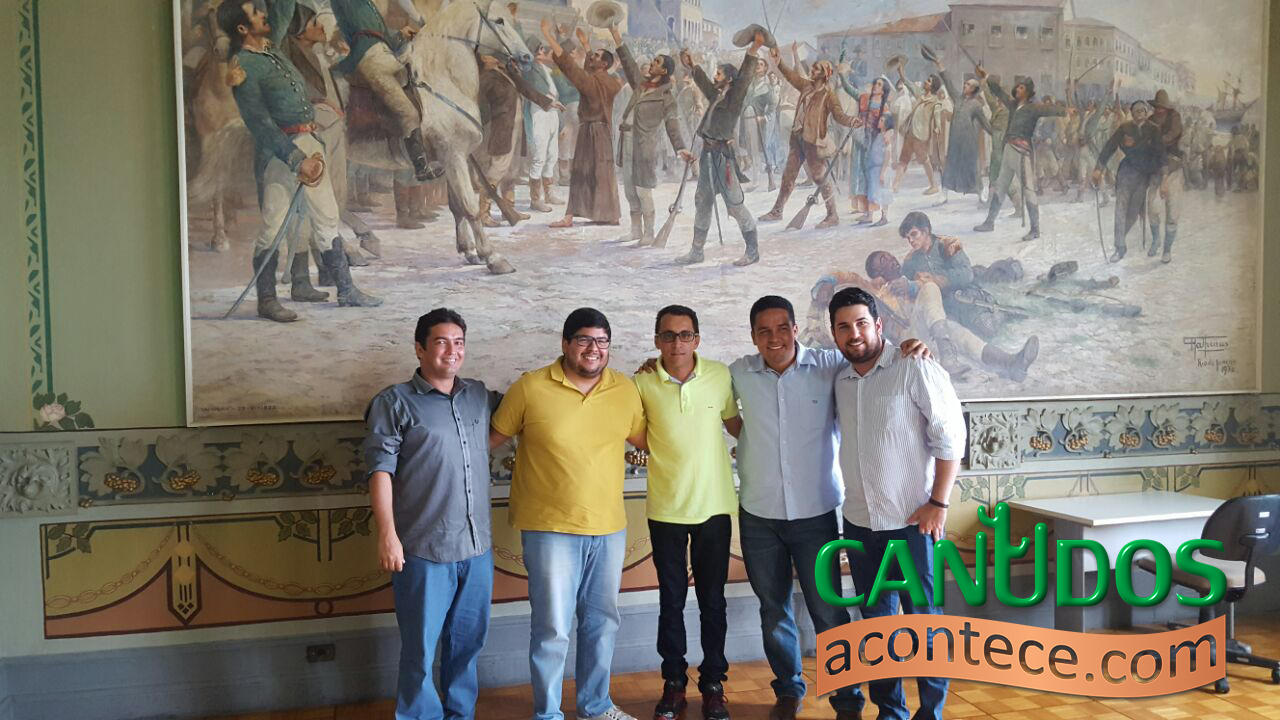 Prefeito de Canudos e o secretário se reuniram com o Diretor Superintendente da Bahiatursa